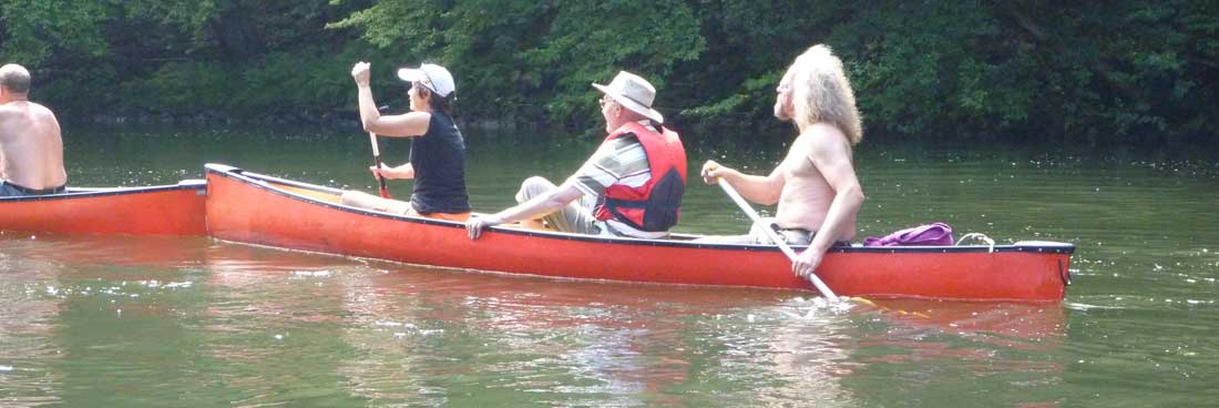 Kanu/Kajaks Wupper